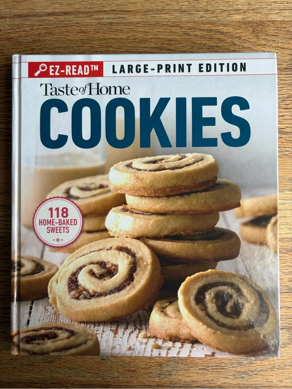 Taste of Home Cookies Cookbook - Large Print Edition